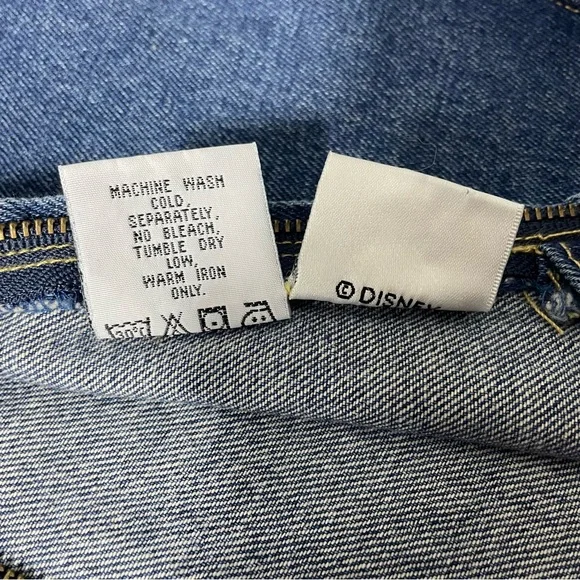 Vintage Disney Lady and the Tramp Denim Jumper Dress Small - Picture 7 of 8